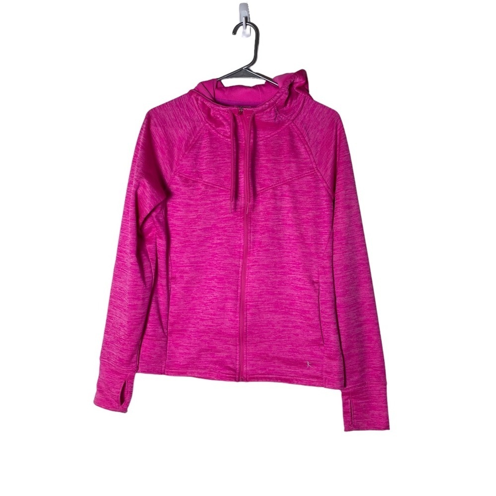 3 for 12$Dan-skin now hot pink women hoodie & zip up jackets size M